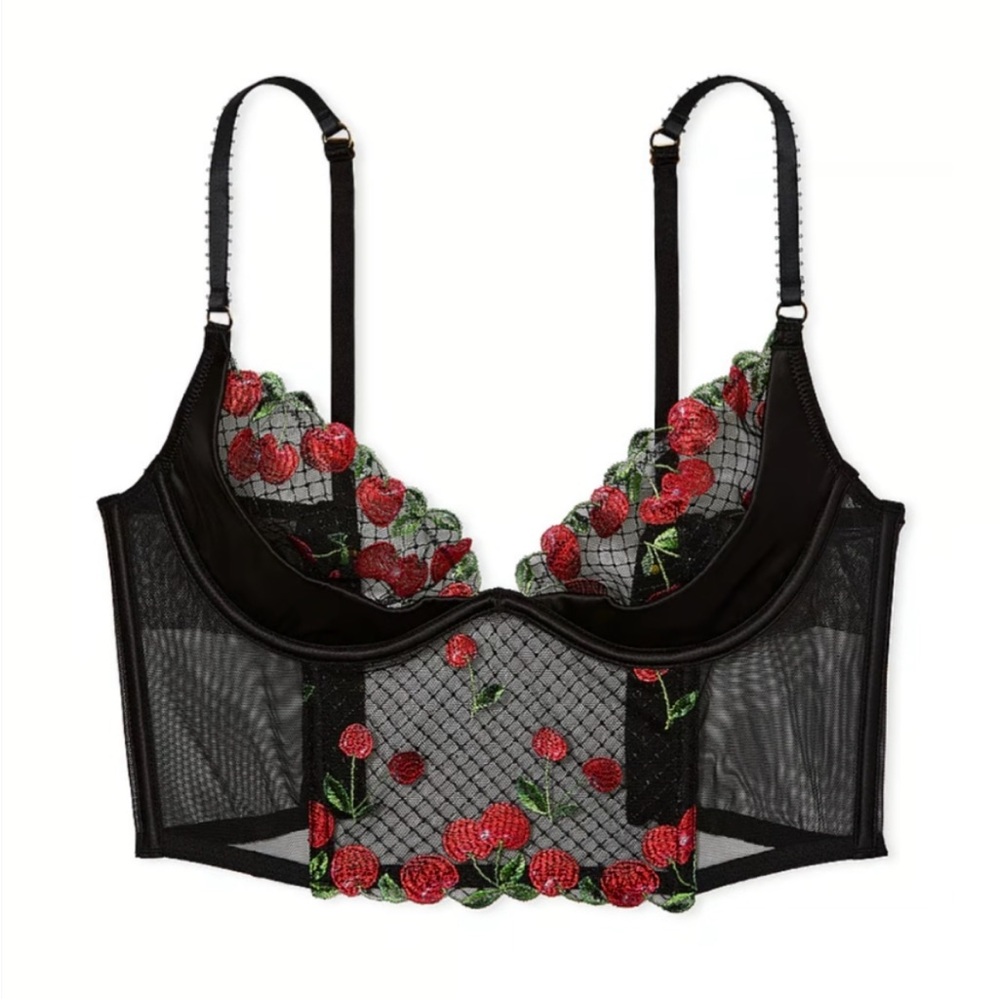 Nwot Cherry Lingerie Set - image 3